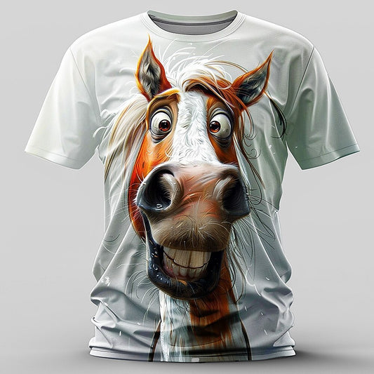 Men's Western Horse Spirit Graphic Tee