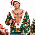 Christmas Sexy Elf Funny Crewneck Sweatshirt