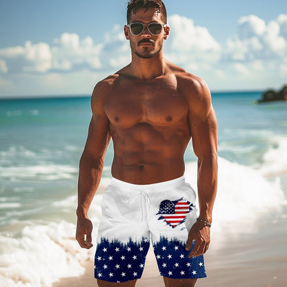 Men's Stars Stripes Board Shorts