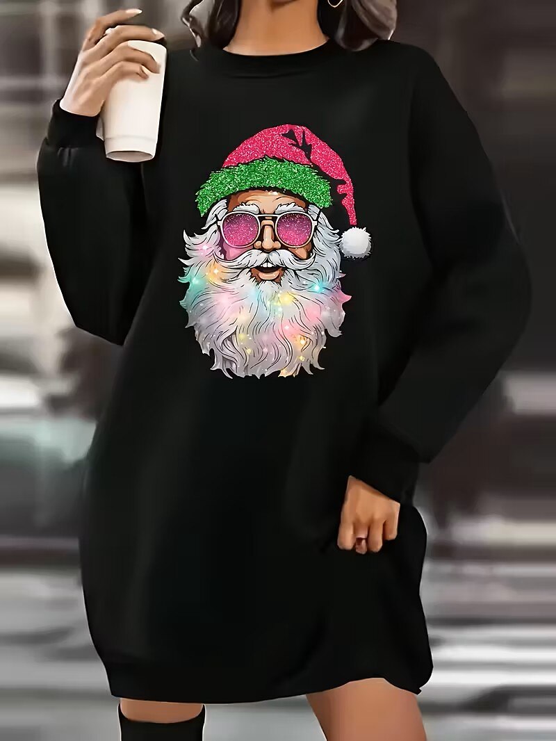 Women's Santa Graphic Dress
