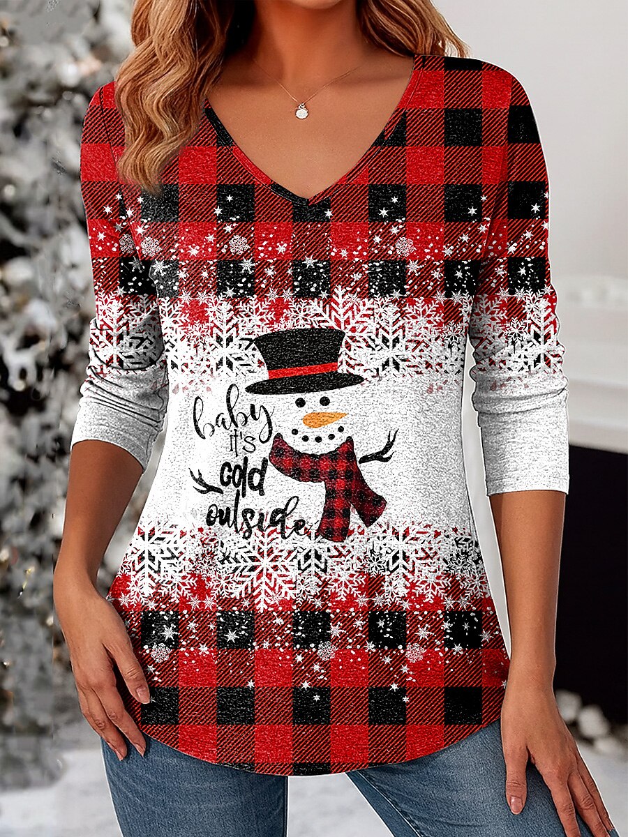 Women's Christmas Graphic Classic Shirt