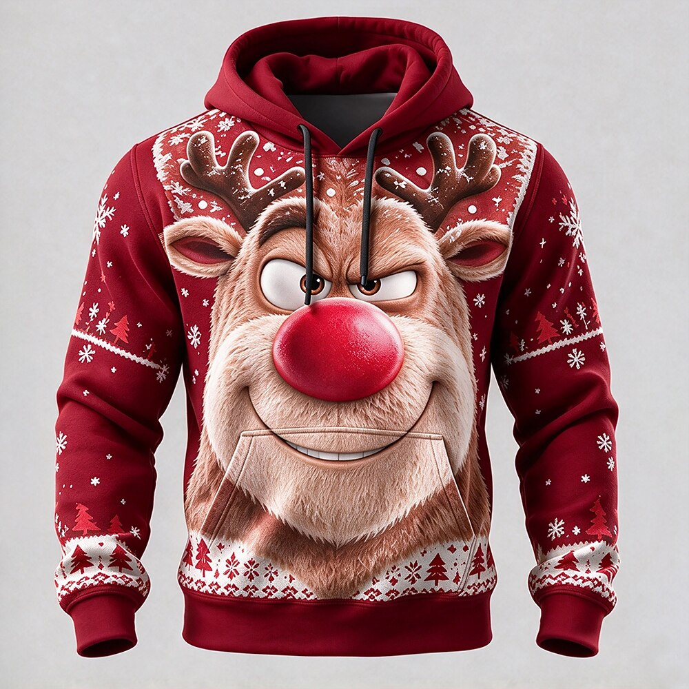 Christmas Animal Funny Hooded Hoodie