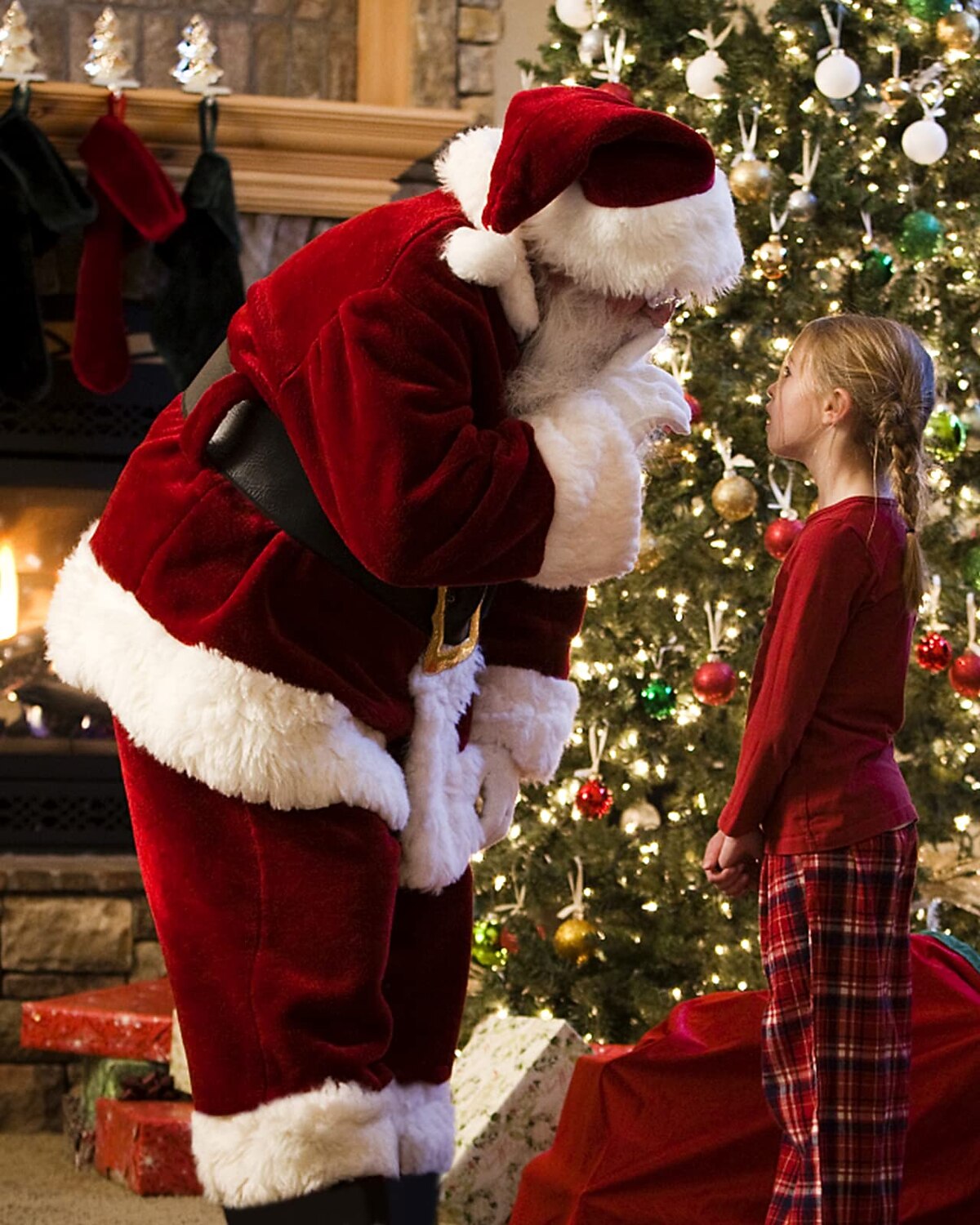 Santa Beard Hat Costume Set