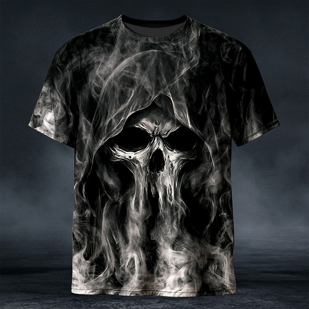 Men's Dark Halloween Streetwear Tee