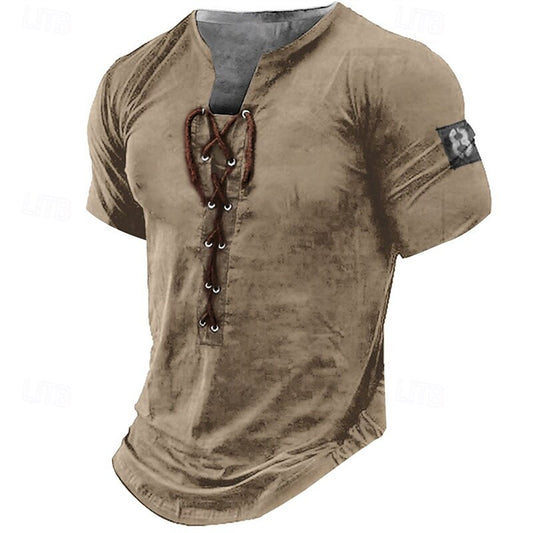 Men's Vintage Number Style Graphic Tee