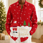 Men's Christmas Graphic Cozy Shirt