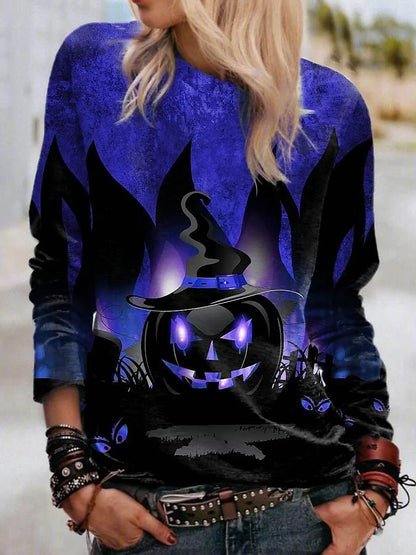 Women's Halloween Wicked Pumpkin Tee