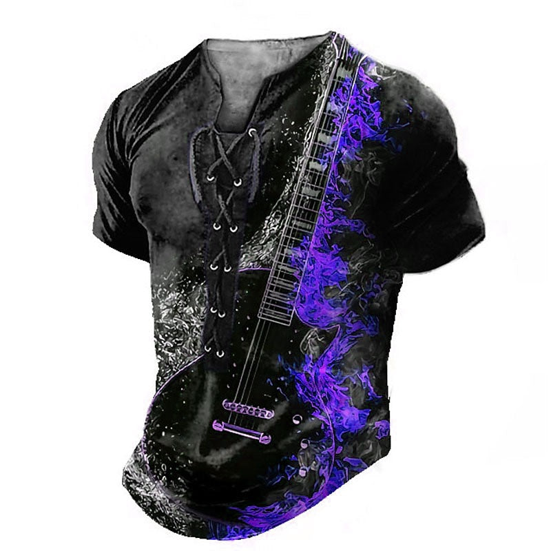 Men's Gothic Guitar Festival Graphic Tee