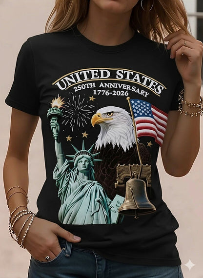 Women's National Flag Classic Tee