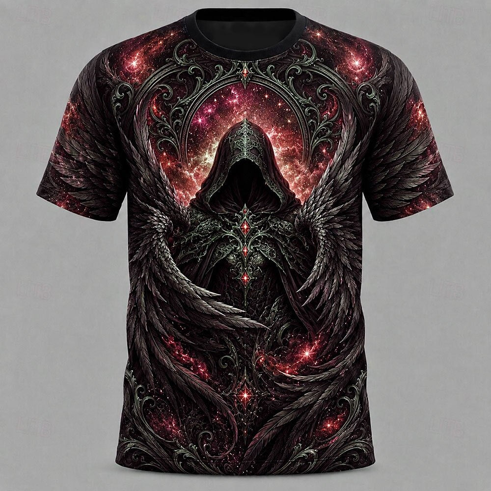 Men's Winged Grim Reaper Party Tee