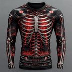 Men's Carnival Skull Skeleton T-Shirt